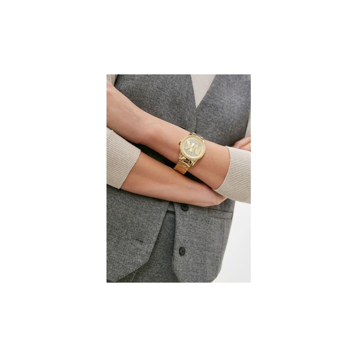 Michael Kors Mk6862 Women’s Watch 41mm Gold Michael Kors Mk6862 Women’s Watch 41mm Gold