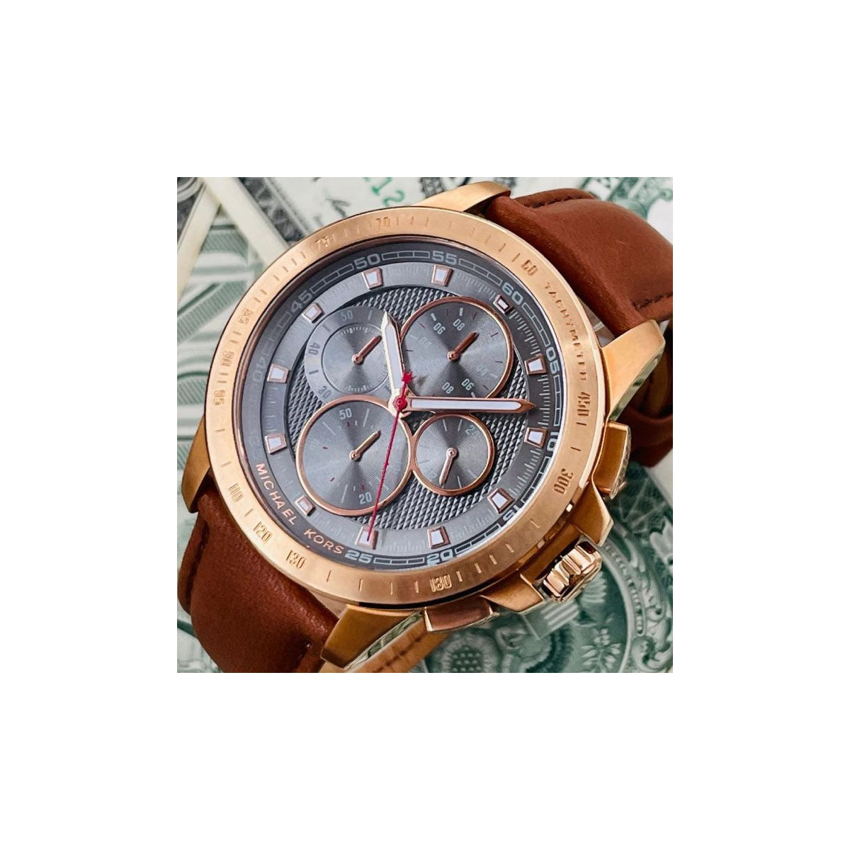 Michael Kors Mk8519 Men’s Watch 43mm Brown Michael Kors Mk8519 Men’s Watch 43mm Brown