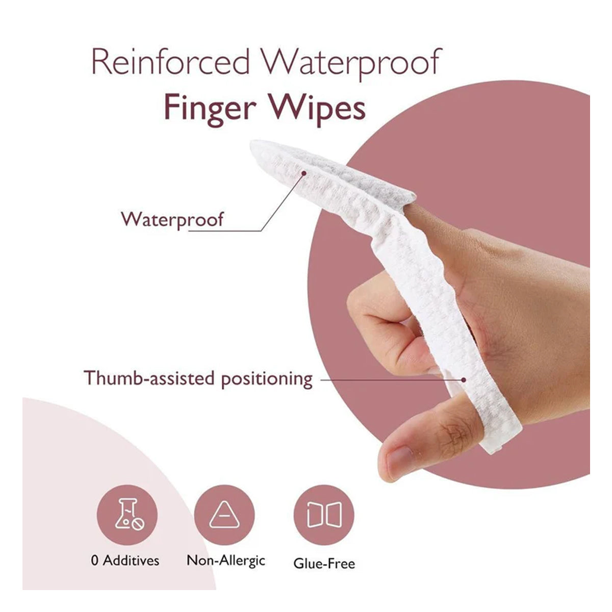 Momcozy 2-in-1 Finger Cover Shields 30 Pcs