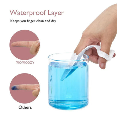 Momcozy 2-in-1 Finger Cover Shields 30 Pcs