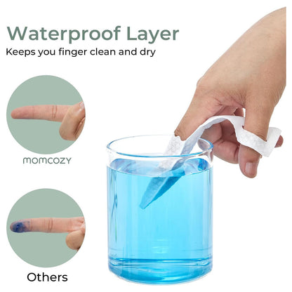 Momcozy 2-in-1 Finger Cover Shields 30 Pcs
