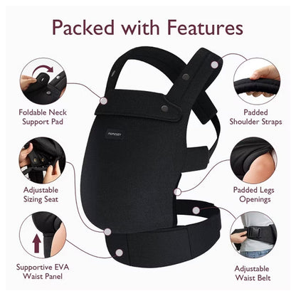 Momcozy Baby Carrier Newborn to Toddler - Black