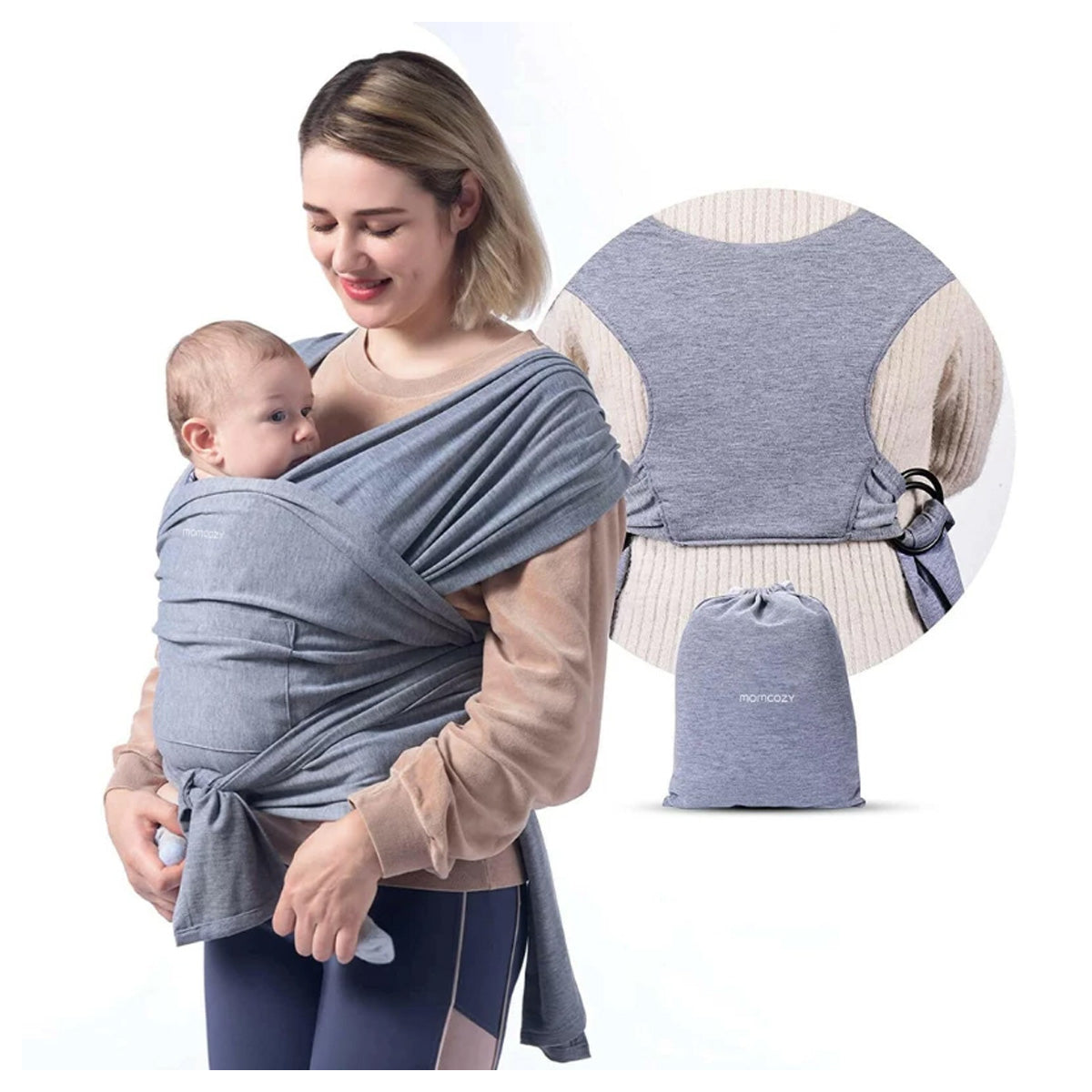 Momcozy Baby Wrap Carrier