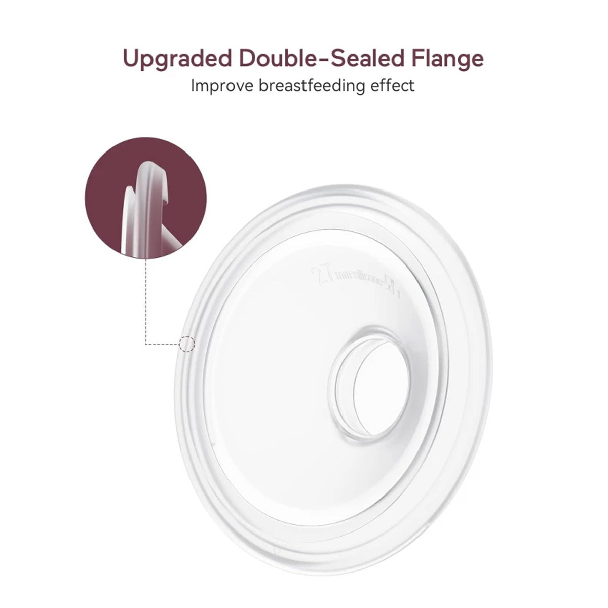Momcozy Breast Pump Accessories Flang S9 Pro/S12 Pro 27MM