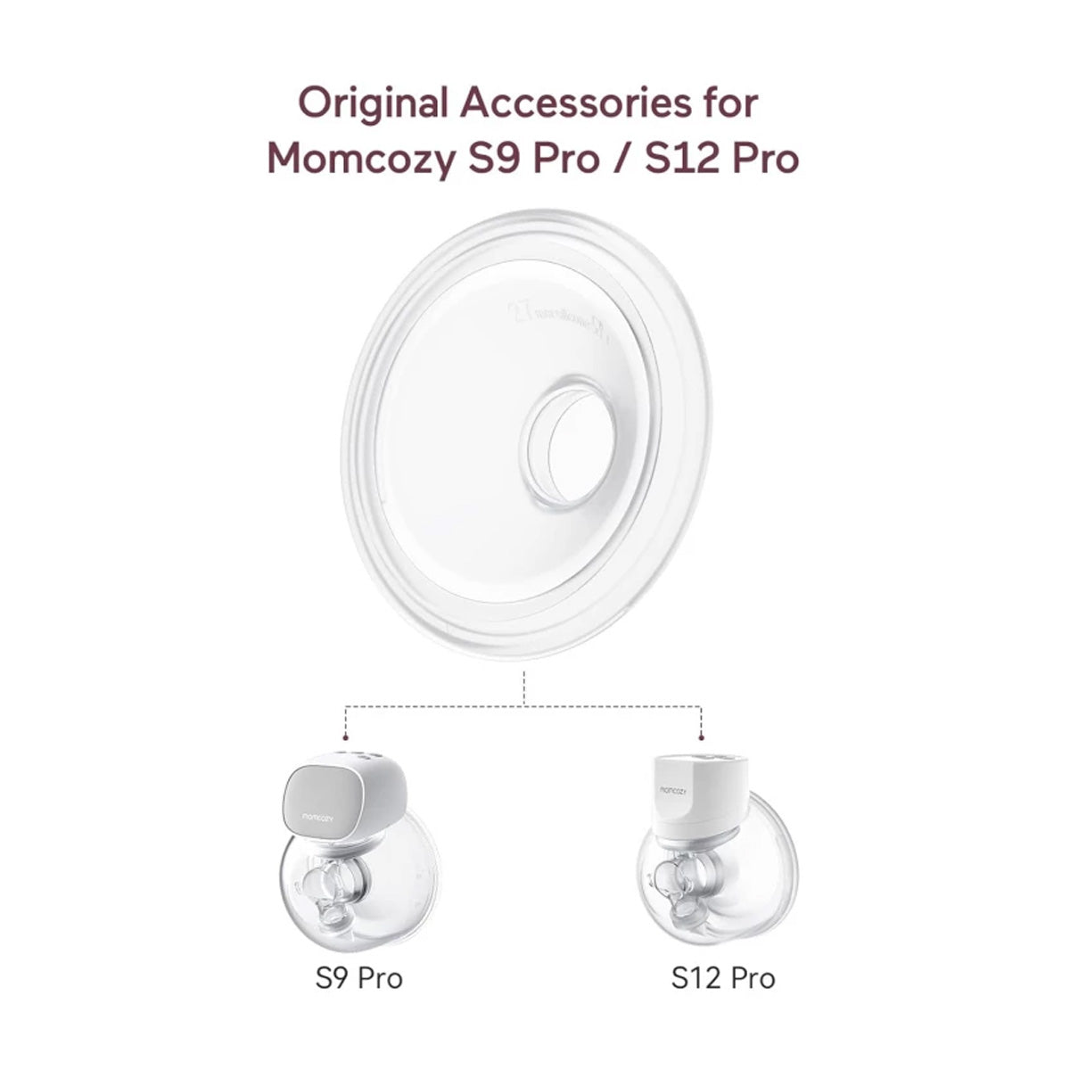 Momcozy Breast Pump Accessories Flang S9 Pro/S12 Pro 27MM