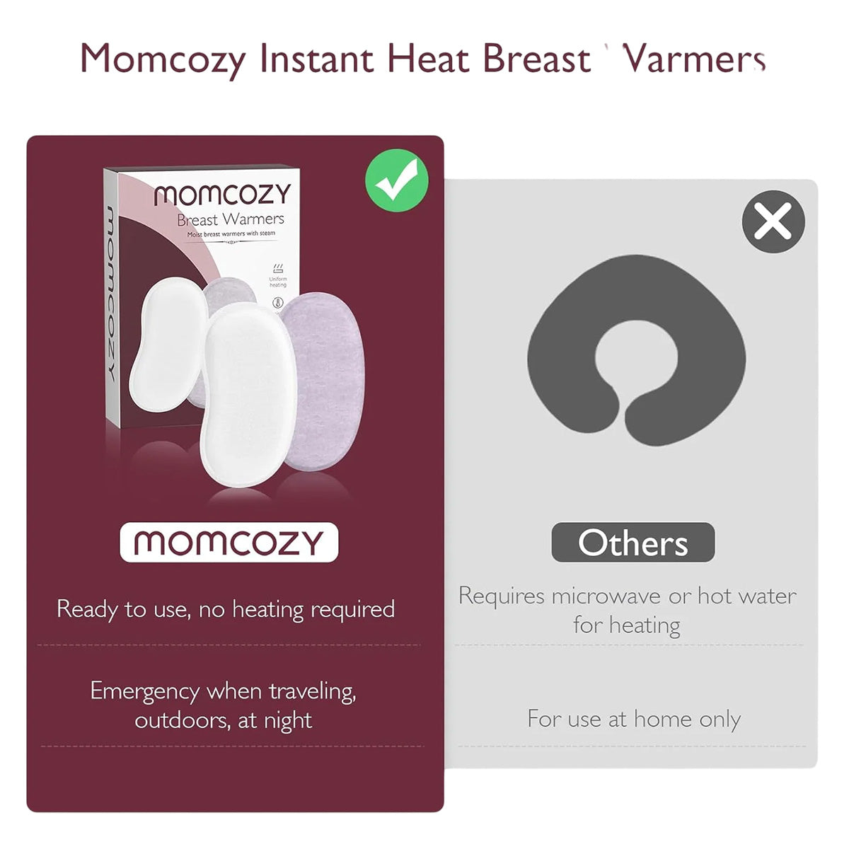 Momcozy Breast Warmers Pads 4 Pcs