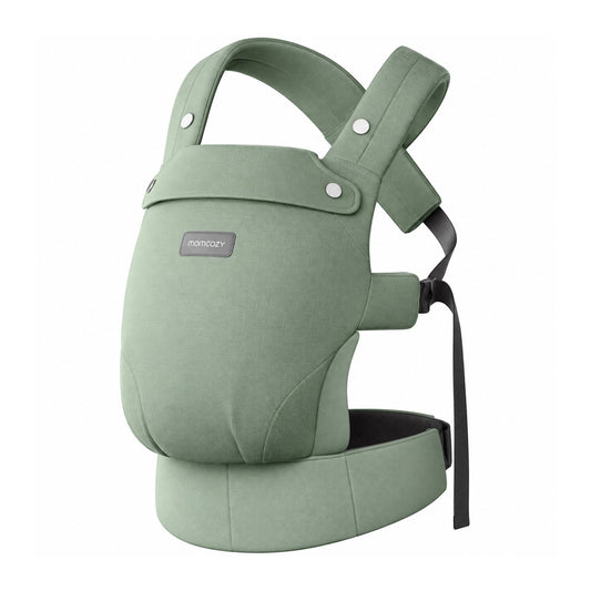 Momcozy Cotton Linen Baby Carrier - Sage
