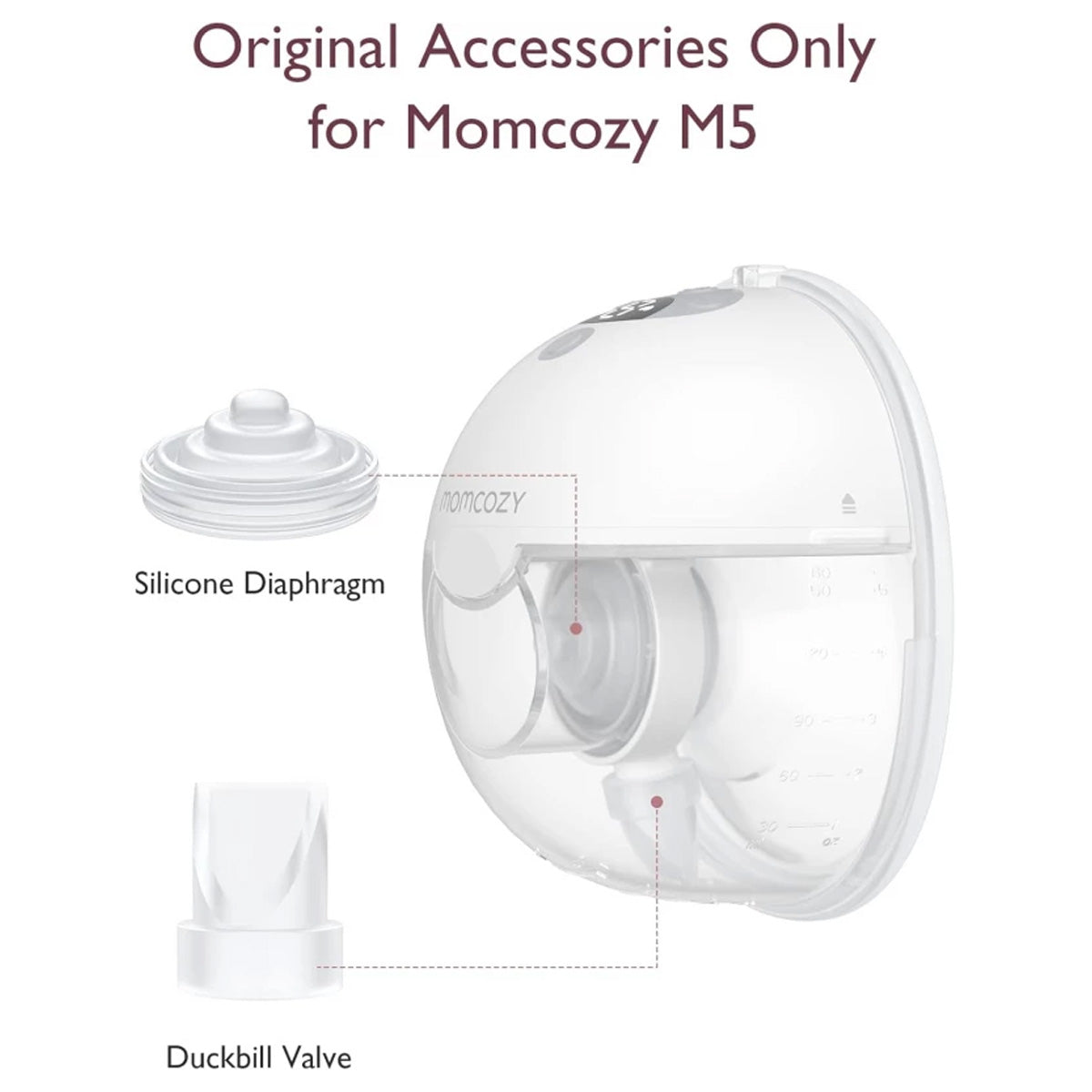 Momcozy Diaphragm & Valve M5 Flange Insert