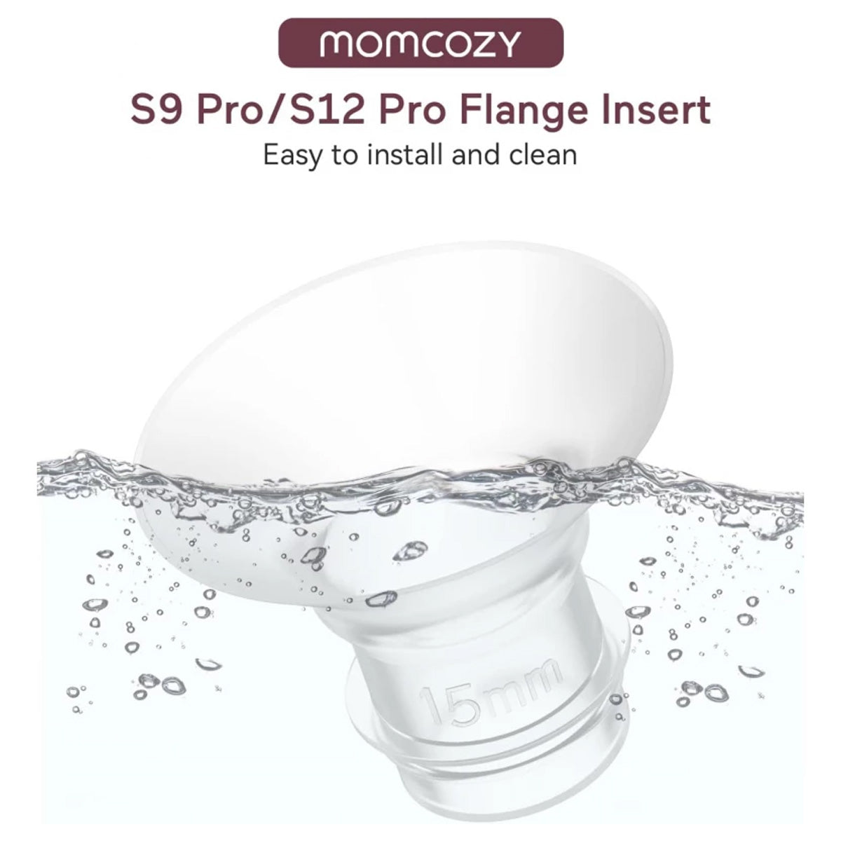 Momcozy Flange Breast Pump Accessories S9-S12 Pro 15MM