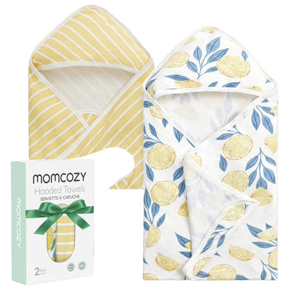 Momcozy Hooded Towels, 2 Pack