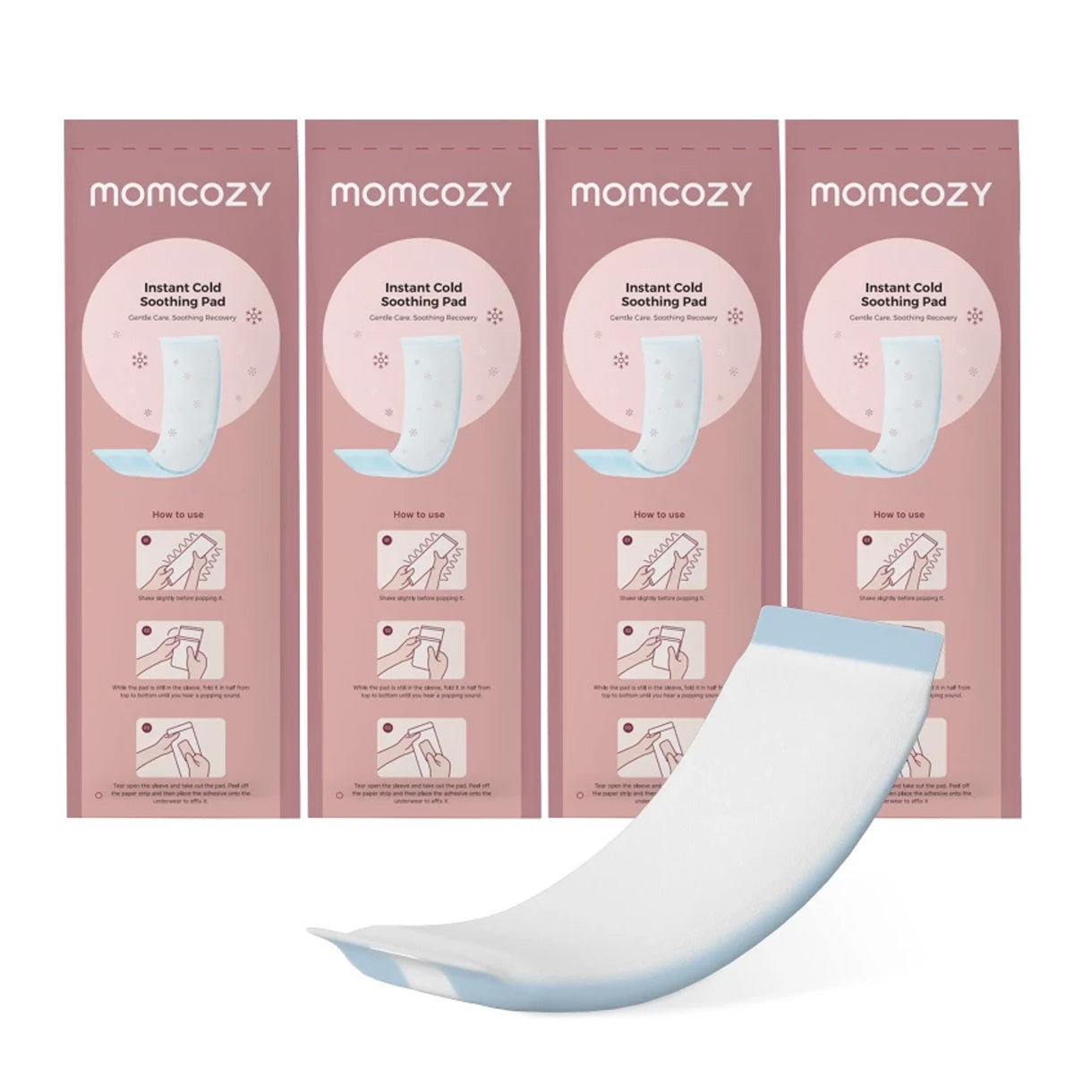 Momcozy Instant Cold Soothing Postpartum Pads – 8 Pcs
