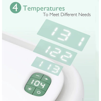 Momcozy Large Capacity Baby Wipe Warmer - White
