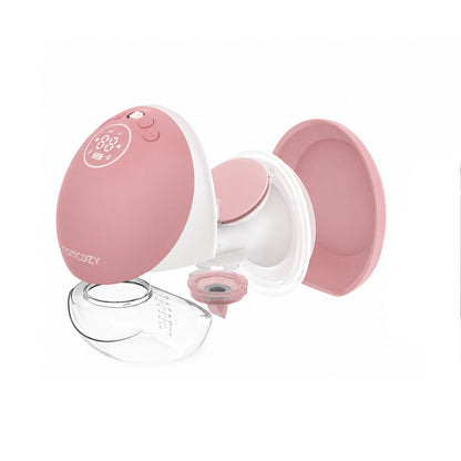 Momcozy M9 Single Wearable Breast Pump-Mobile App Controlled – Pink