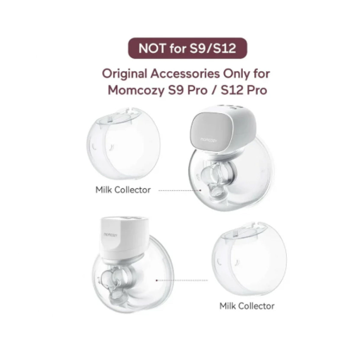 Momcozy Milk Collection Container Cup for S12 Pro