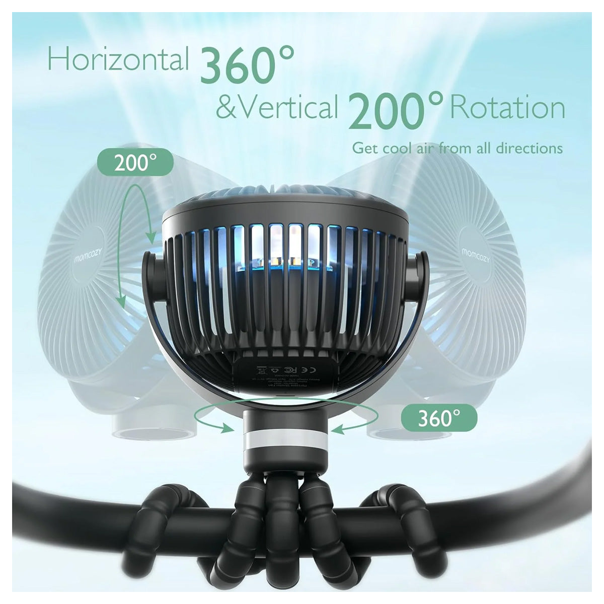 Momcozy Portable Stroller Fan