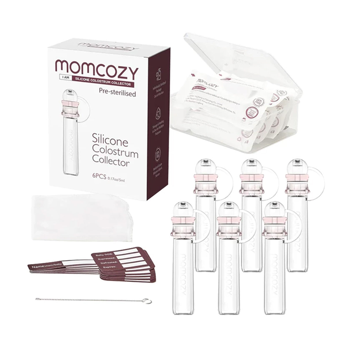 Momcozy Silicone Colostrum Collector 6 Psc