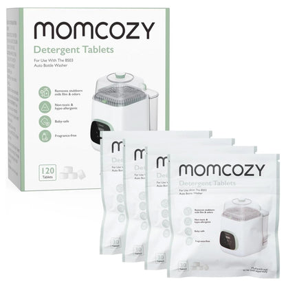 Momcozy Washing Block for Momcozy KleanPal Pro Baby Bottle Washer - 120 Tablets