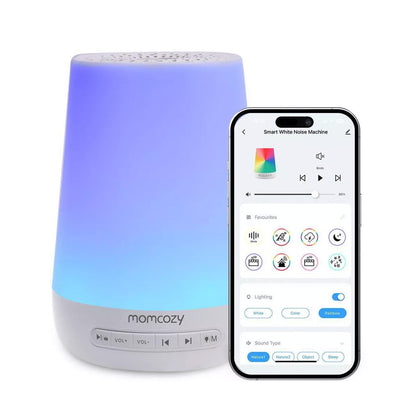 Momcozy White Noise Machine Bluetooth + Lights