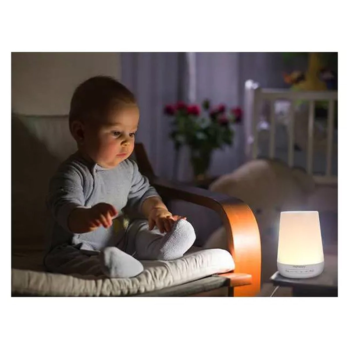 Momcozy White Noise Machine Bluetooth + Lights