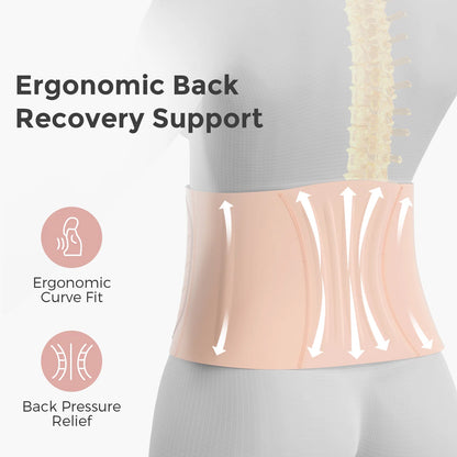 Momcozy Recovery Postpartum Belly Band - Pink - M