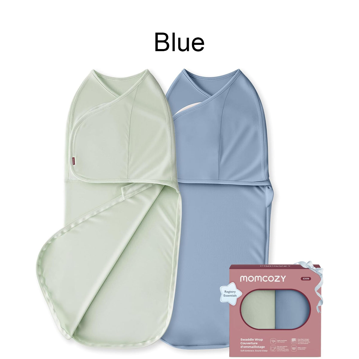 Momcozy Swaddle Wrap 0-3m, 2 Pack
