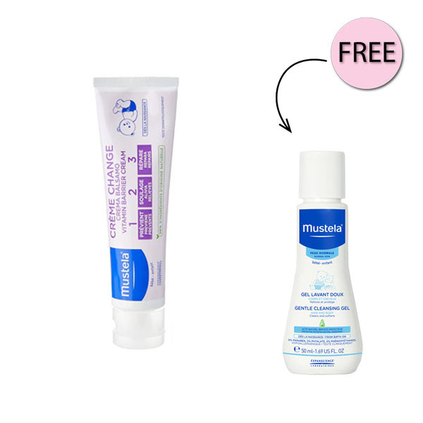 Crème Change Bébé - 3 en 1 - Mustela - 50 ml - Mustela