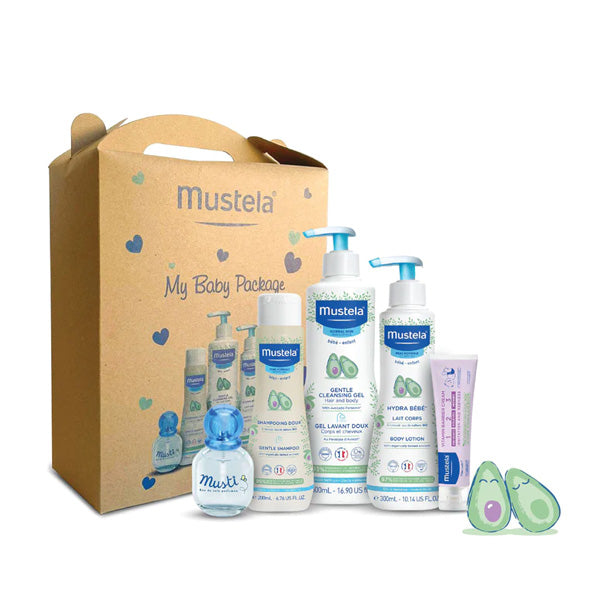 Mustela Bebe (spray/200ml + stick/9ml + bag/1pc) - Set