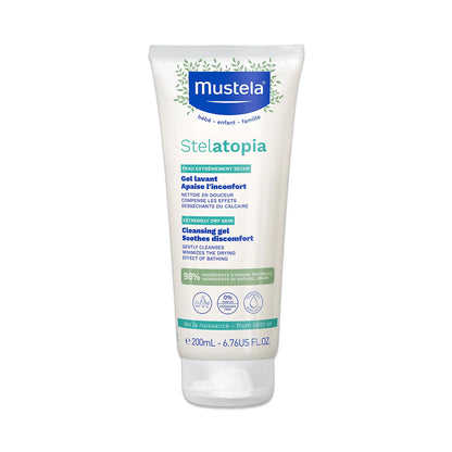 Mustela Stelatopia Cleansing Gel Atopic Skin Fragrance-free 200ml