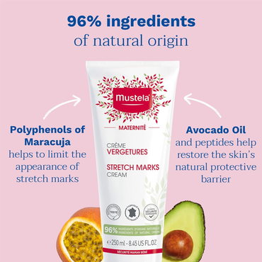 Mustela Stretch Marks Prevention Cream 150ml + Free Mustela Stretch Marks Prevention Oil 105ml