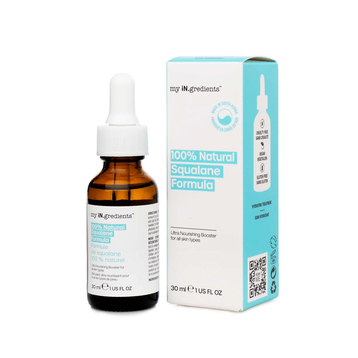 My Ingredients Natural Squalane Solution 30ml My Ingredients Natural Squalane Solution 30ml
