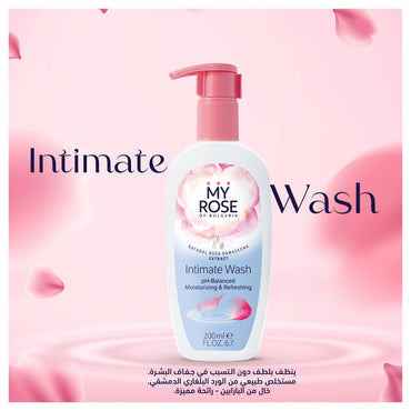 My Rose Intimate Wash pH-Balanced Moisturizing & Refreshing 200ml