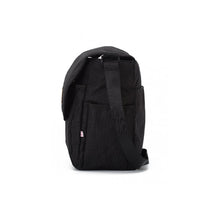 Load image into Gallery viewer, My Bags Bandolera Flap Eco Black Baby Bag