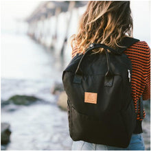 Load image into Gallery viewer, My Bags Master Eco Backpack Black Baby Bag