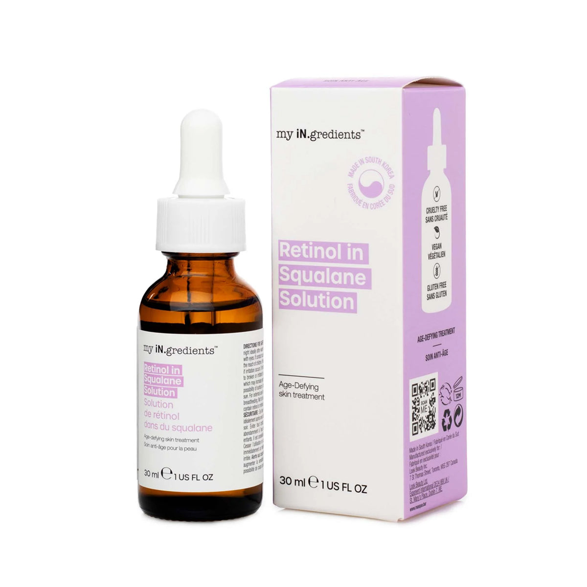 My Ingredients Retinol in Squalane 30ml My Ingredients Retinol in Squalane 30ml