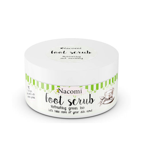 NACOMI FOOT SCRUB - REFRESHING GREEN TEA 125G