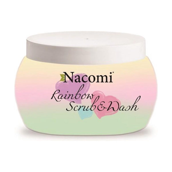 NACOMI RAINBOW SCRUB & WASH BODY FOAM 200ML