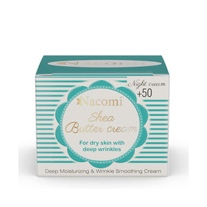 NACOMI SHEA BUTTER DAY CREAM WITH HYALURONIC ACID; 50+ 50ML