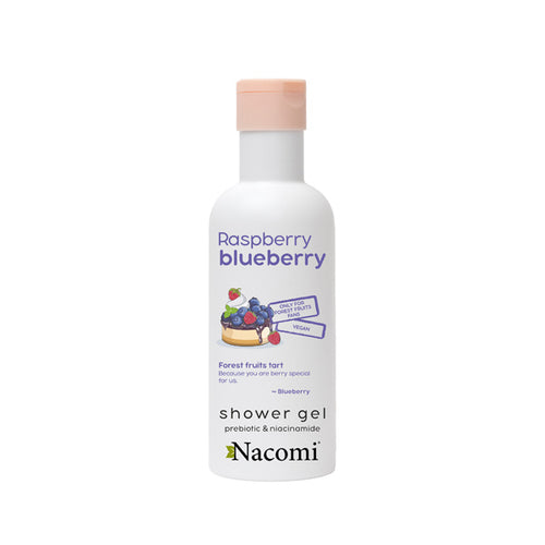 NACOMI SHOWER GEL - RASPBERRY AND BLUEBERRY 300ML
