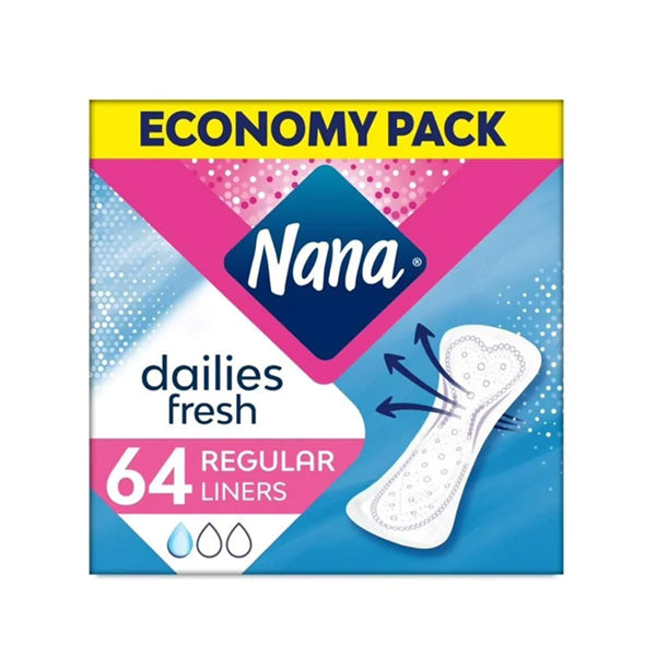 NANA ECONOMY PACK REGULAR 64 LINERS