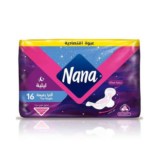 NANA ECONOMY PACK ULTRA THIN EXTRA LONG 16 PADS