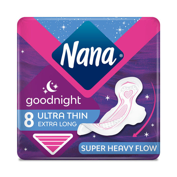 NANA ULTRA THIN EXTRA LONG 8 PADS