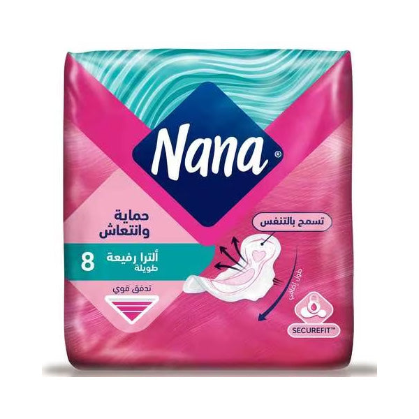 NANA ULTRA THIN LONG 8 PADS