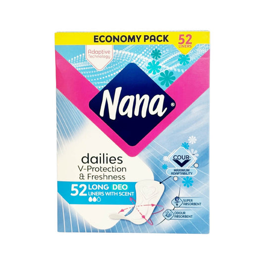 Nana Economy Pack Long 52 Liners Deo With Scent