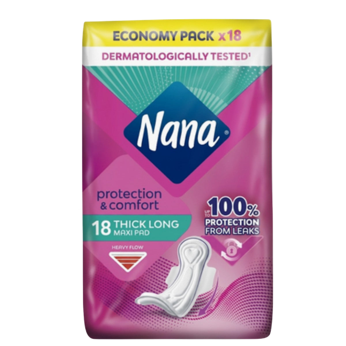 Nana Economy Pack Maxi Thick Long 18 Pads