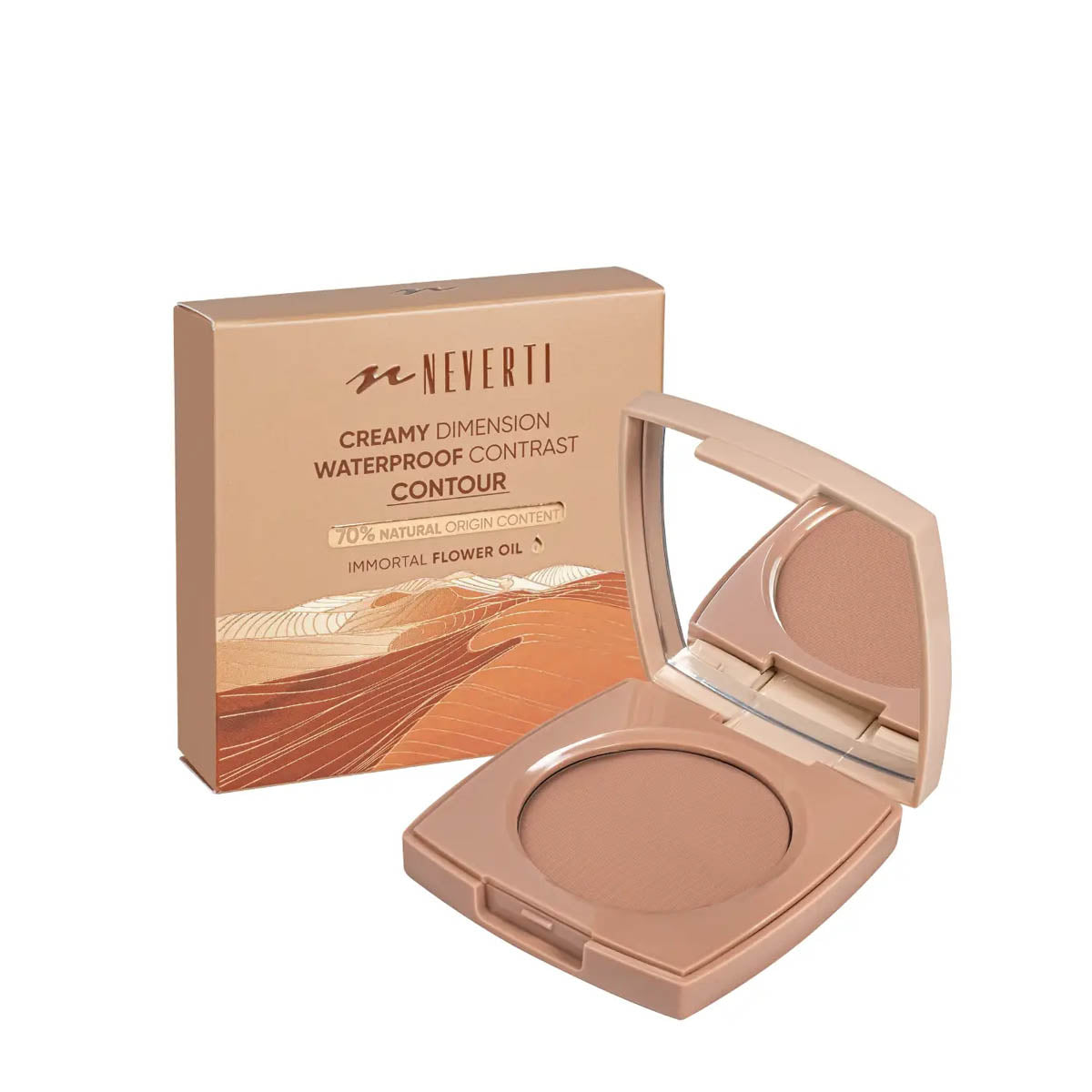 Neverti Creamy Dimension Waterproof Contrast Contour NP204