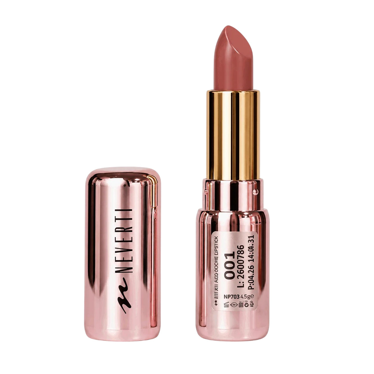 Neverti Kiss Adore Shiny Lipstick