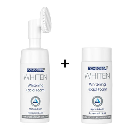 Novaclear Whitening Facial Foam 100ml + Facial Foam Refill 100ml