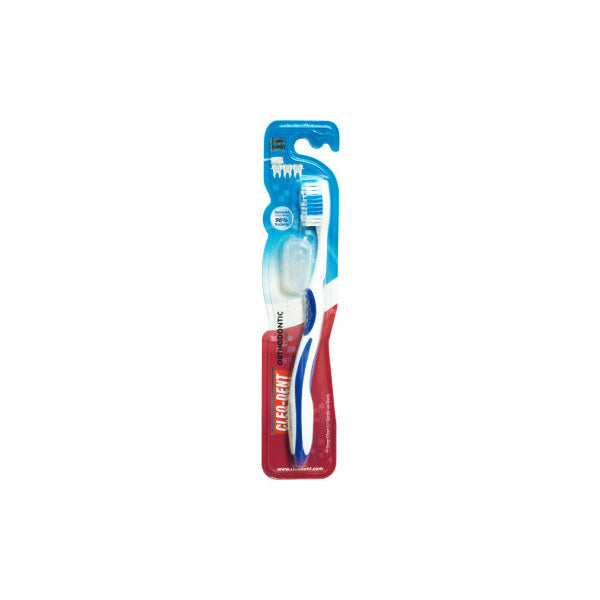 OPTIMAL CLEO-DENT ORTHODONTIC TOOTH BRUSH