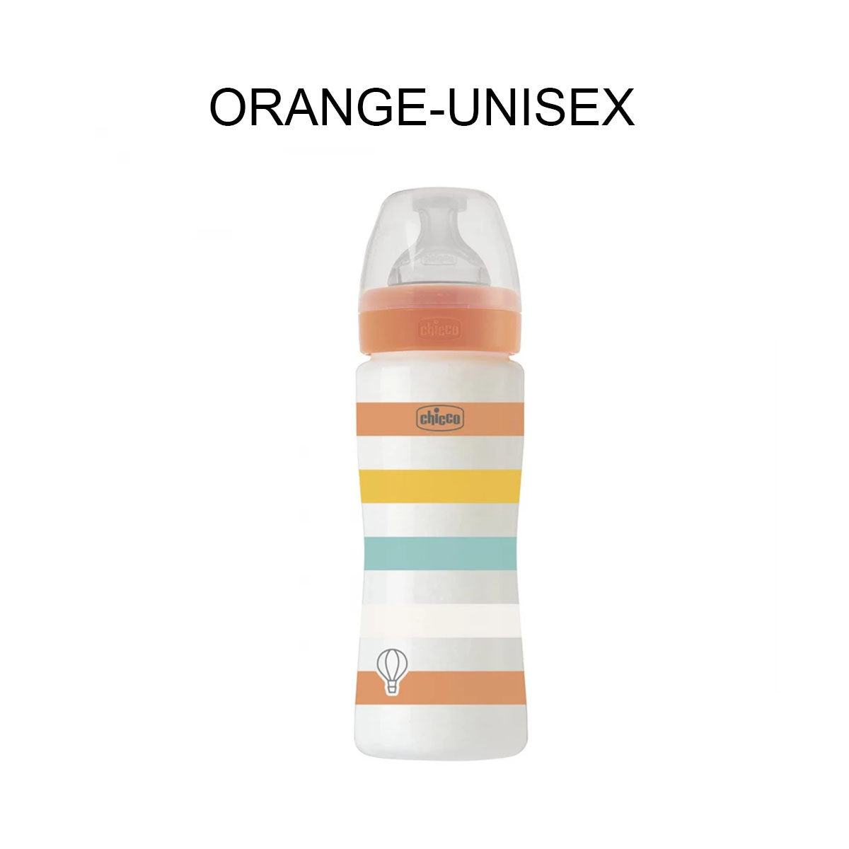 Chicco Well Being Bottle Anti-Colic System Fast Flow 330 ml 4m+
