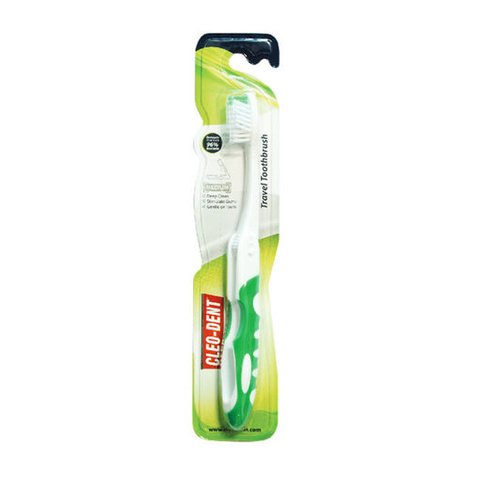 OTIMAL CLEO-DENT TRAVEL SOFT TOOTH BRUSH SOFT